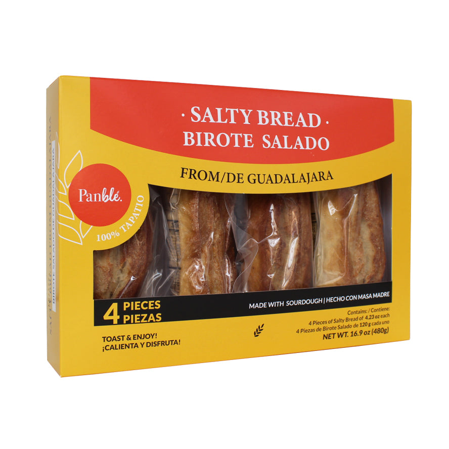 "Birote Tapatío" Salty Bread 12 pcs